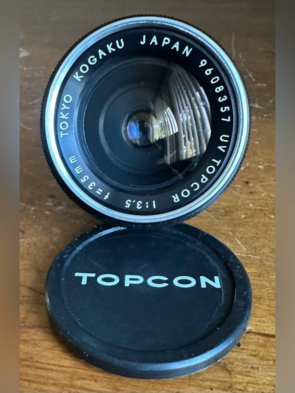 Topcon UV Topcor 35mm f3.5 Tokyo Kogaku Japan SLR Camera Wide Angle Lens 9608357